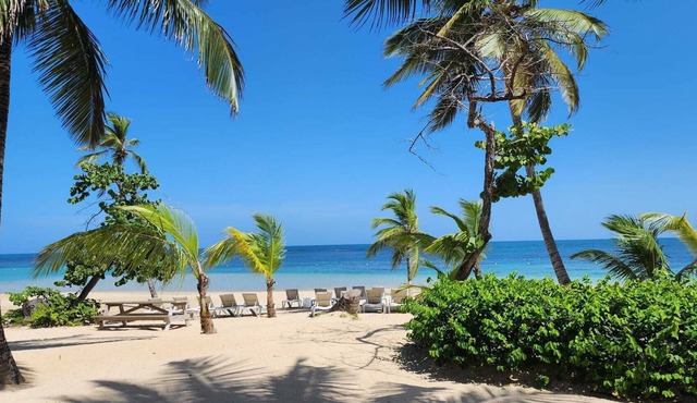 Deluxe Beach condo with WiFi, AC in gorgeous El Portillo, Las Terrenas
