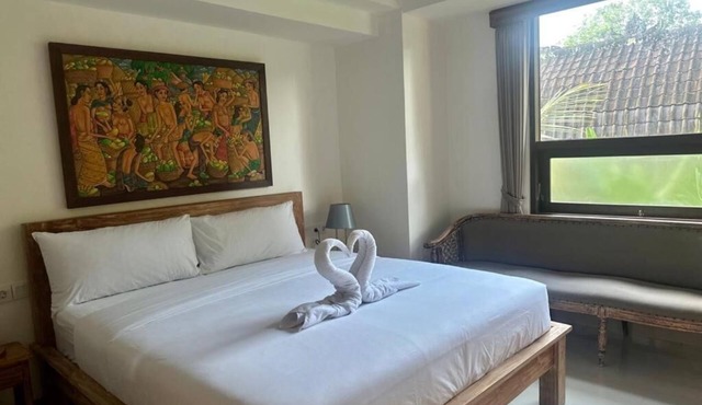 Deluxe Double Room at Mandala Home Stayn5 minutes to the ubud centre by walking