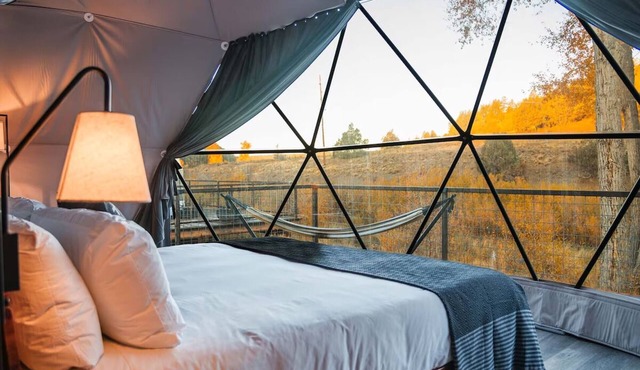 Deluxe Family Dome Room at Pagosa River Domes, Near Wolf Creek Ski Area