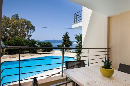 Deluxe Kefalonia Apartment Apartment Amaryllis 1 Bedroom Outdoor Pool