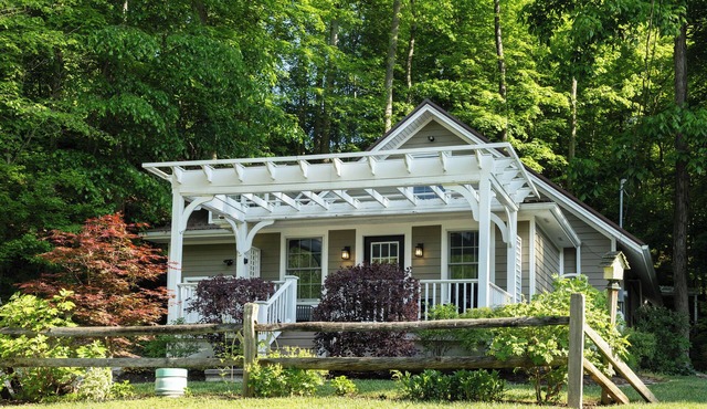 Deluxe Mohican Home w/Game Room, Pizza Oven, River View, Fire Pit! Sleeps 10