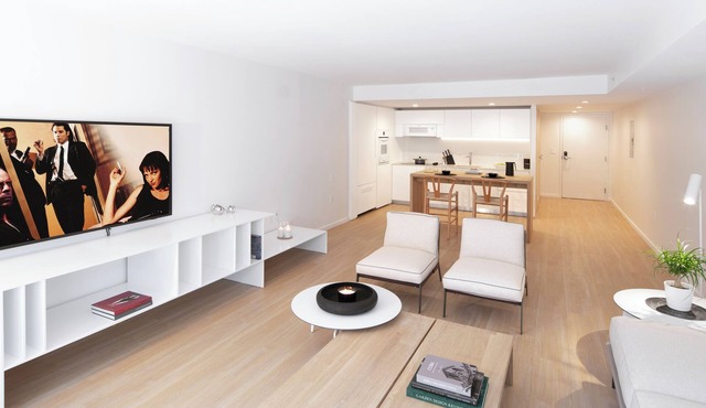 Deluxe One Bedroom apartment with two full baths*, open kitchen, living room, terrace and beach service at Bal Harbour