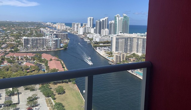Deluxe resort penthouse with water views