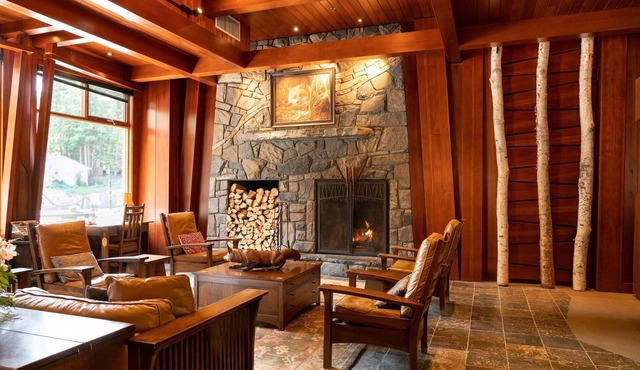 Deluxe Rockies Suite | soak in Grotto Hot Pools!