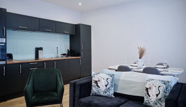 Deluxe two bedroom apartment. Newly renovated.