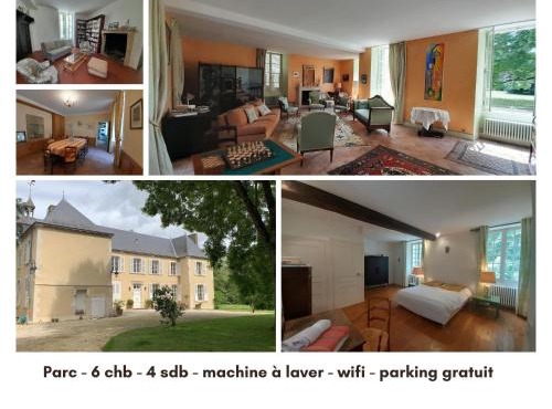 Demeure de caractère et son parc 12pers