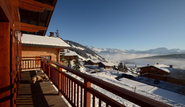 Demi Chalet duplex La Pierra Menta Les Saisies 6 pers 3 chambres