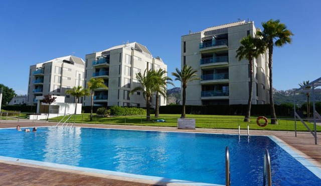 Denia Beach Suite with pool, sun terrace and tennis court