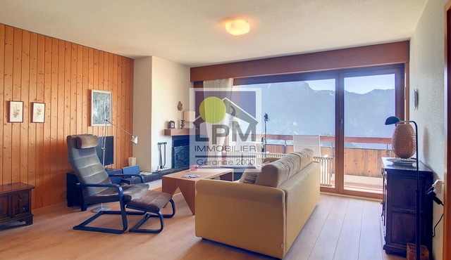 Dents du Midi A11 1 bedroom renovated apartment for 2 to 4 people at third floor of an apartment hou