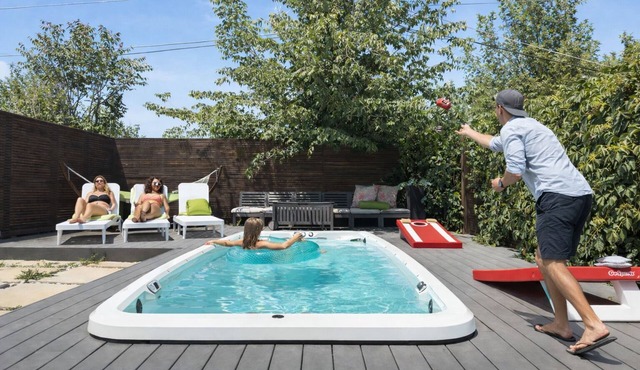 Denver Oasis Swim Spa Retreat