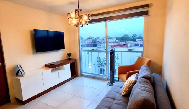 Depa nuevo y céntrico en Gdl con ambiente familiar