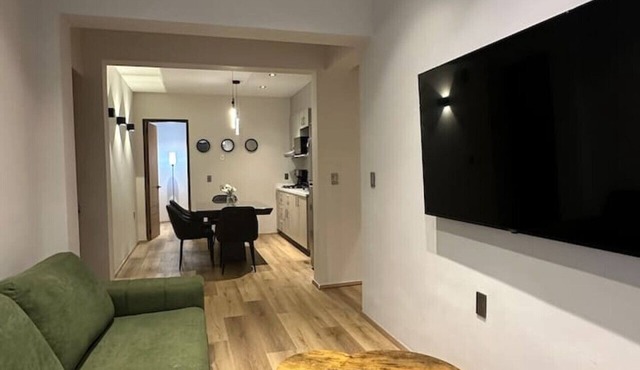 Departamento Minimalista En Planta Baja Narvarte
