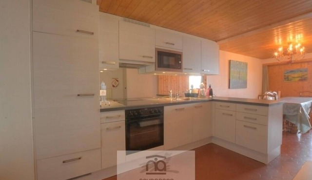 Departure "skis on" from this apartment. Located in the central square and pedestrian Anzère, this p