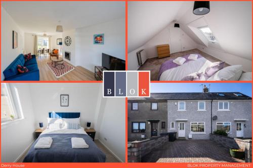 Derry House - Spacious 3 bed house with parking in Aberdeen