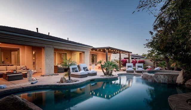 Desert Cascade by Fieldtrip | Resort Style Home with Casita, Pool, Spa