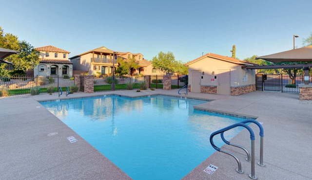 Desert Creek Oasis In Mesa's Prime Red Mountain