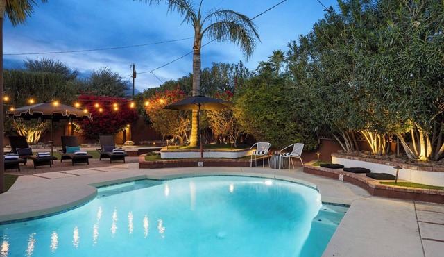 Desert Hideaway I Pool I Tiki Bar I Bocce