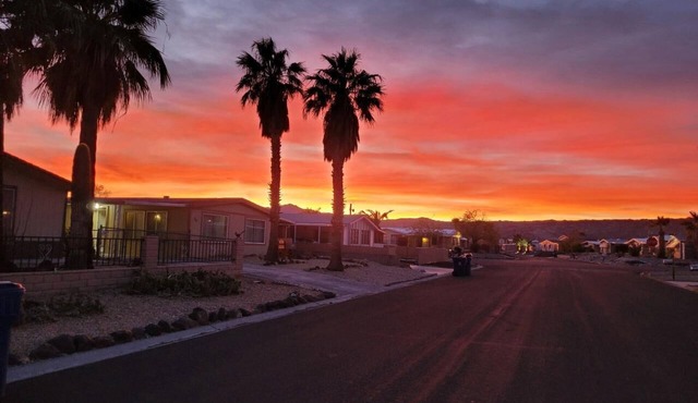 Desert living close to the Colorado river and casinos