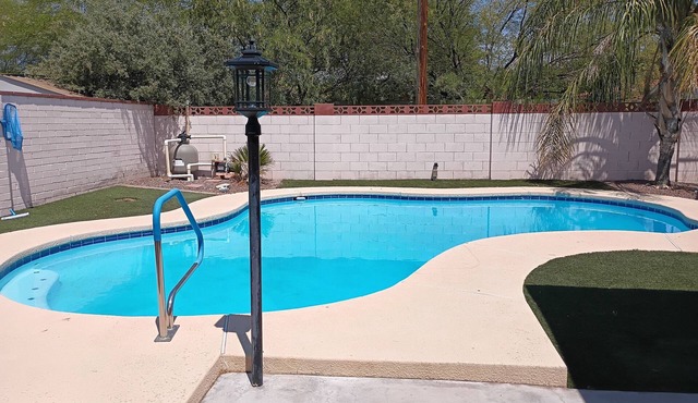 Desert Oasis of Tucson. Charming 3-bedroom home w/gazebo and swimming pool