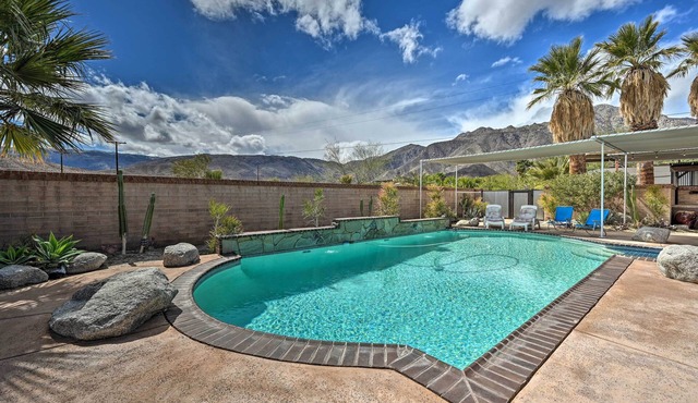 Desert Oasis with Pool, Fire Pit, Game Room, and Dry Bar