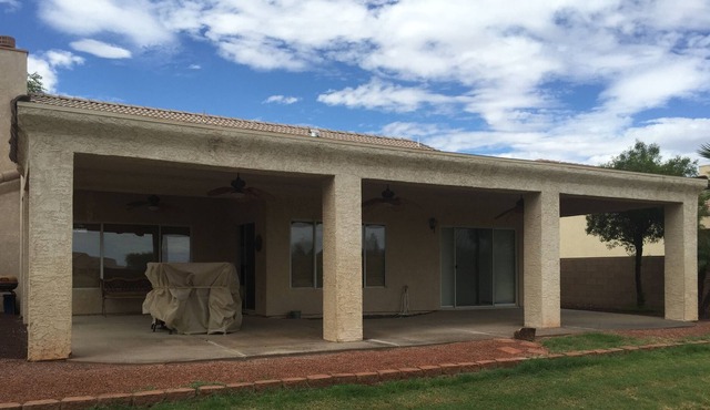 Desert Springs golf course at home