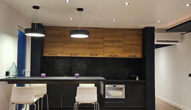 Design apartment - Jaccuzi Sauna - gym 4 people