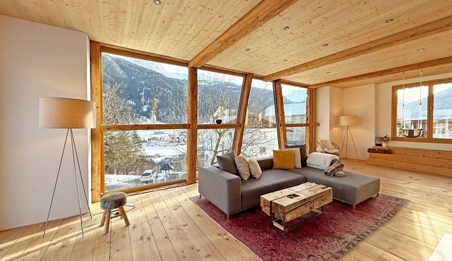 Design chalet with Alpine panorama