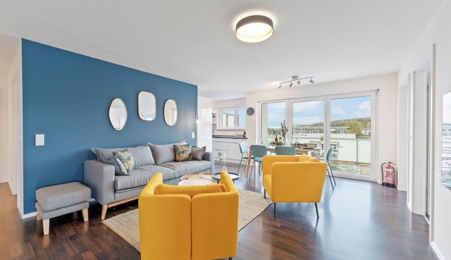 Design-apartment - Küche - Dachterasse - Zentral