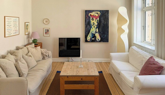 Design flat between Frederiksberg and Vesterbro