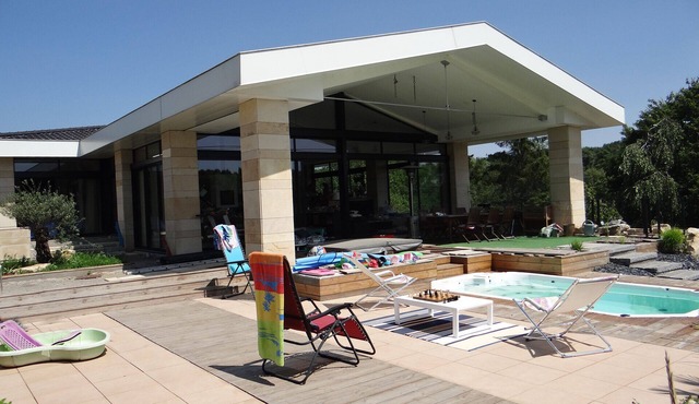 Design, Relaxation, Nature, Maison Vue Panoramique, SPA De Nage, Jacuzzi