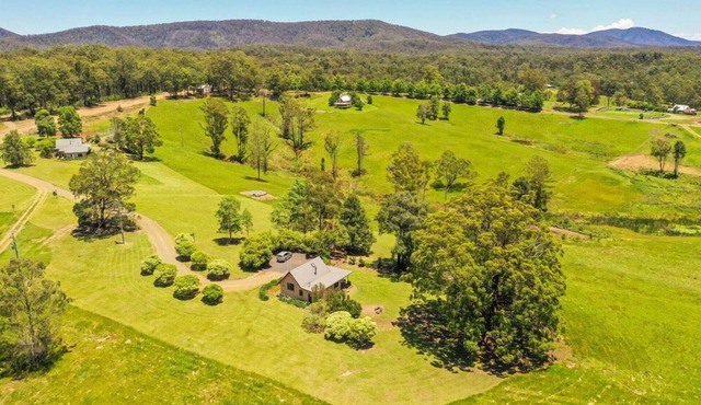 Designed for a romantic escape hidden behind the trees.