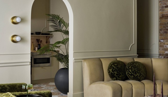 Designed for two couples, friends or a family, flat four is one of the edgiest suites in Hotel Julie