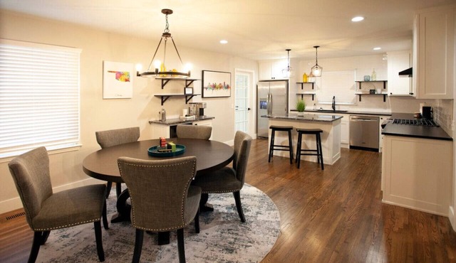 Designer 3BR Midtown Retreat | Game Room | Steps to Gathering Place & Philbrook