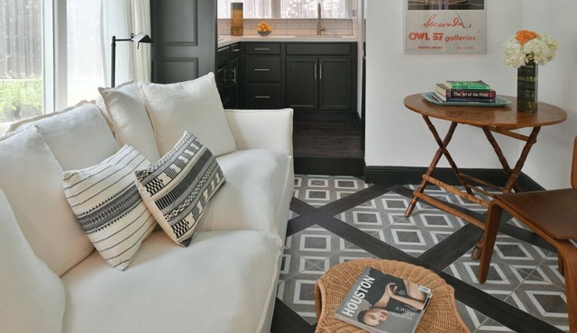 Designer Cabana in Houston's Stylish Montrose Neighborhood