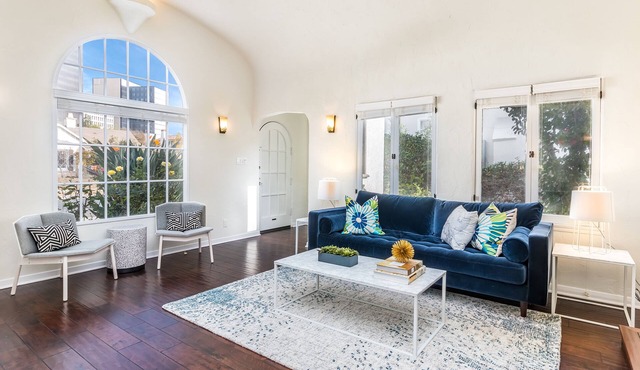 Designer Furnished, Renovated, & Centrally Located Spanish Bungalow!