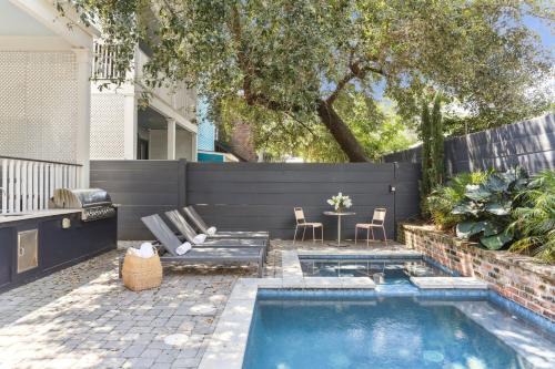 Designer Home on Magazine Pool and Spa