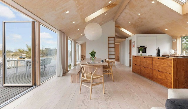 Designer house with sea view on Odden