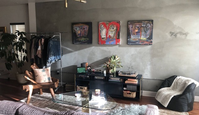 Designer Loft ideal for creative professionals.