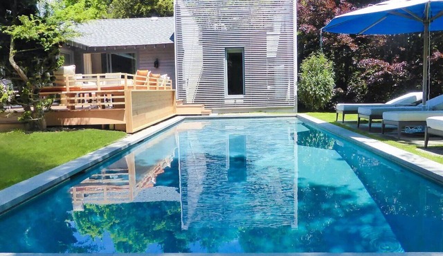 Designer's Oceanfront East Hampton Estate, State-of-the-Art Amenities,.