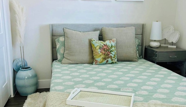 Designer three bedroom three bath condo with expansive river and pool views