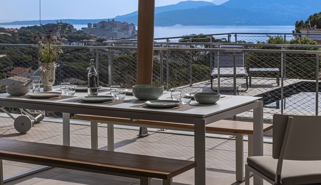 Designer Villa with Sea View in Calvi – Casa di sottu ★