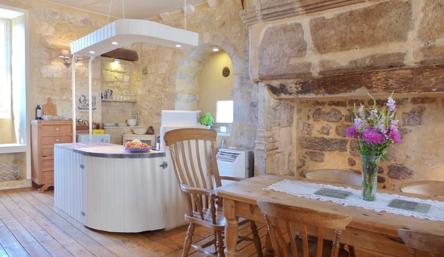 Designer Vintage House in Medieval Saint Cyprien, valley of the Dordogne.