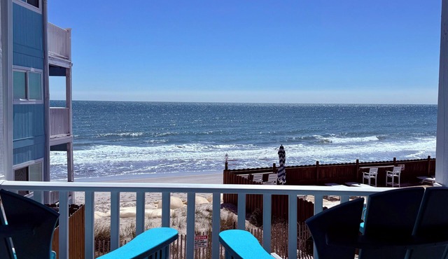 “Destiny”! Oceanfront Condo w/pool. The Riggings E-2