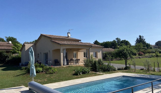 Detached house with garden