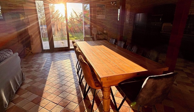 Detached rural cottage for 8 to 12 people in Lot-et-Garonne