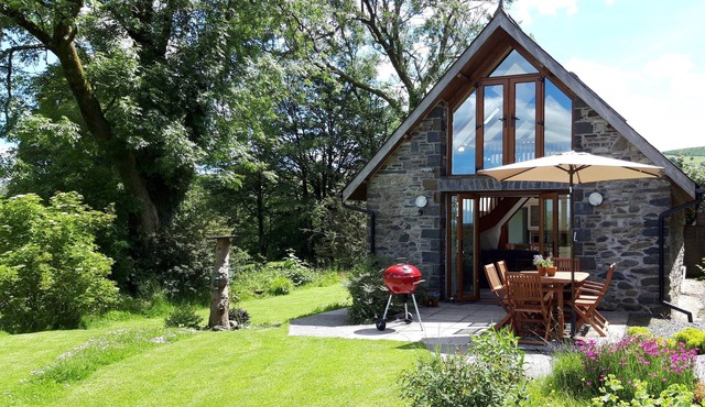 Detached Barn Conversion near Cambrian Mountain village