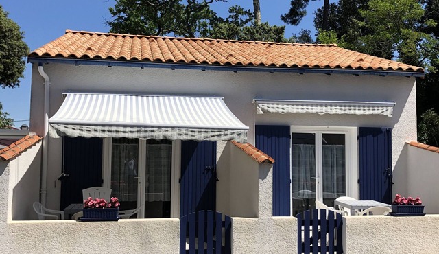 Detached detached house in a quiet Saint Palais sur Mer near the beach and shops