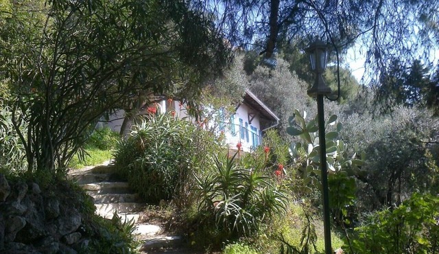 Detached house, garden, seafront, sea view and Monaco view, 1-4 persons