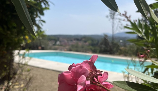 Detached house in domain on the French Riviera, swimming pool, 14 km from Cannes