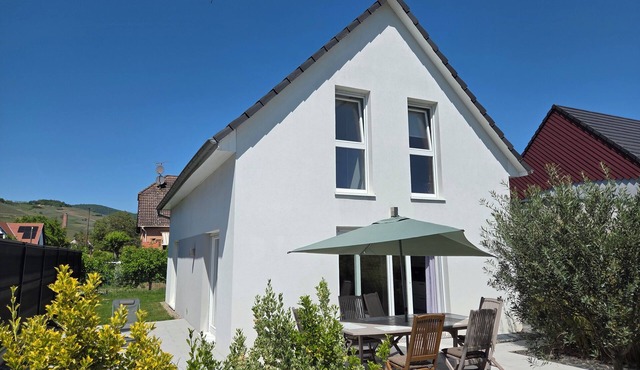 Detached house in the heart of Alsace with terrace and garden!